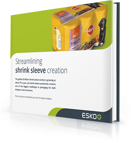 Streamlining shrink sleeve creation