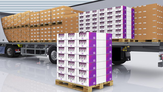 From tube to truck load: maximize the use of empty loading space with Esko’s ArtiosCAD and Cape Pack
