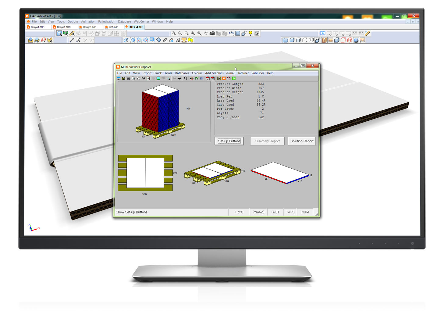 Cape Pack Palletization Software