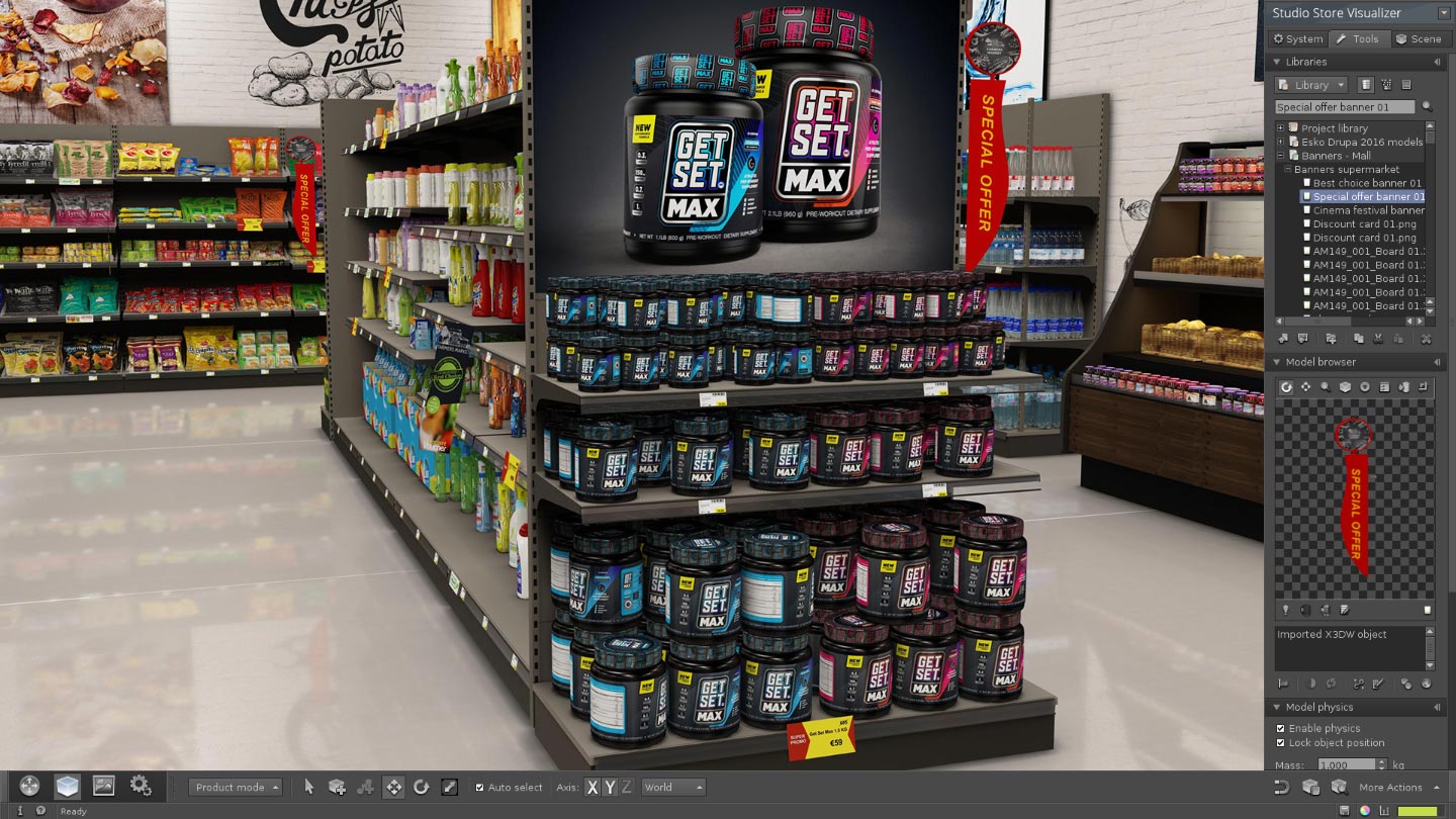 Store Visualizer helps test the visual impact of your latest design
